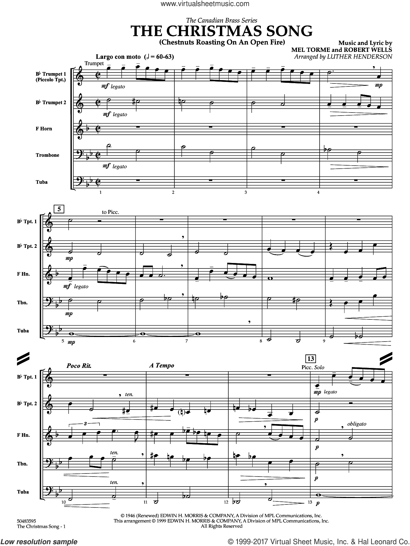 The Christmas Song (Chestnuts Roasting) (COMPLETE)