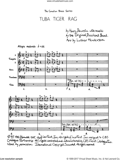 Tuba Tiger Rag (COMPLETE)