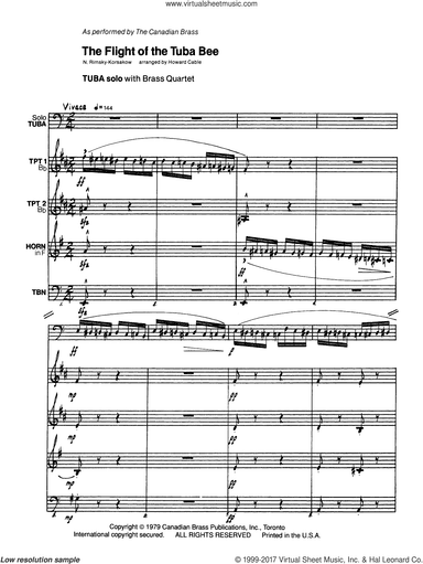The Flight of the Tuba Bee (COMPLETE)