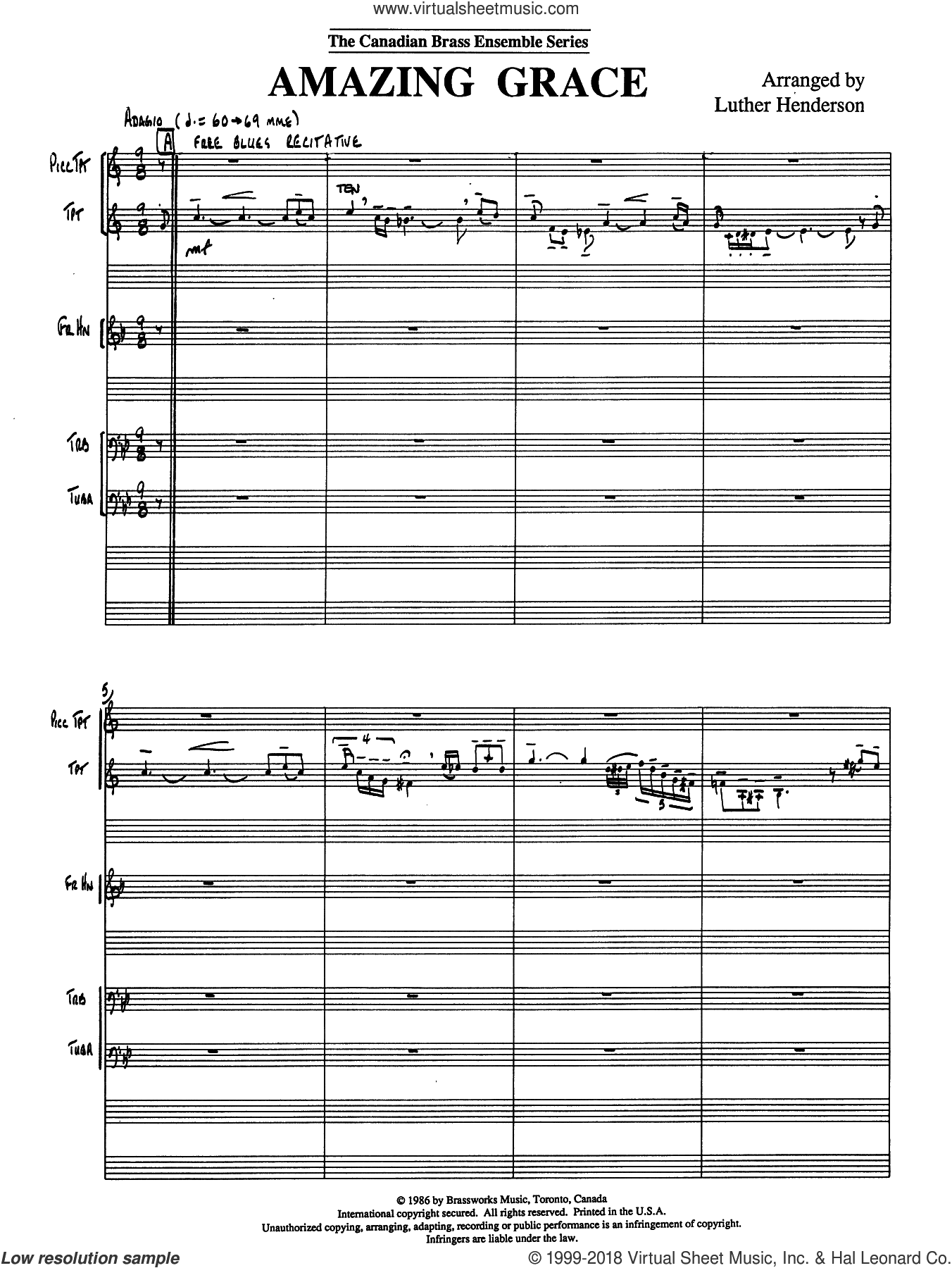 Amazing Grace (COMPLETE)
