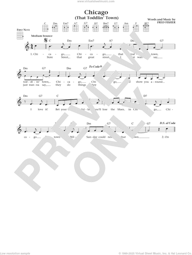 Chicago (That Toddlin' Town) (from The Daily Ukulele) (arr. Liz and Jim Beloff)