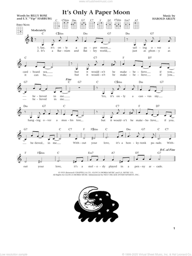 It's Only A Paper Moon (from The Daily Ukulele) (arr. Liz and Jim Beloff)
