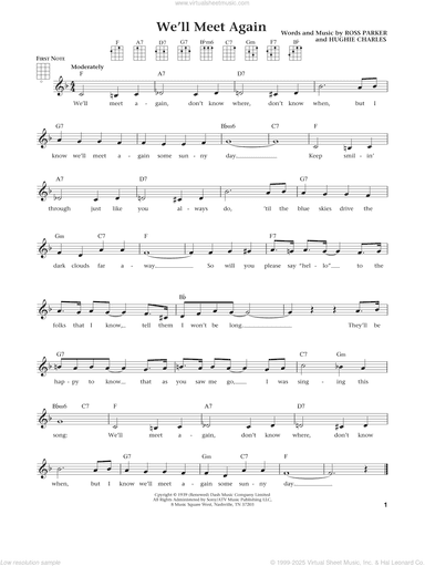 We'll Meet Again (from The Daily Ukulele) (arr. Liz and Jim Beloff)