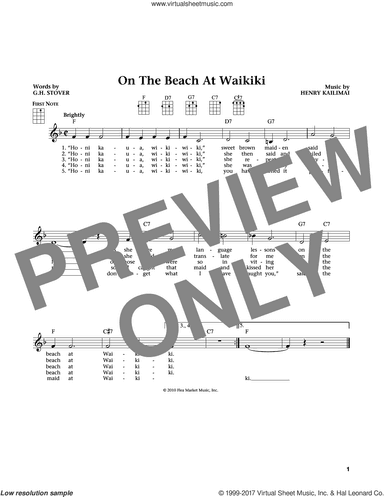 On The Beach At Waikiki (from The Daily Ukulele) (arr. Liz and Jim Beloff)