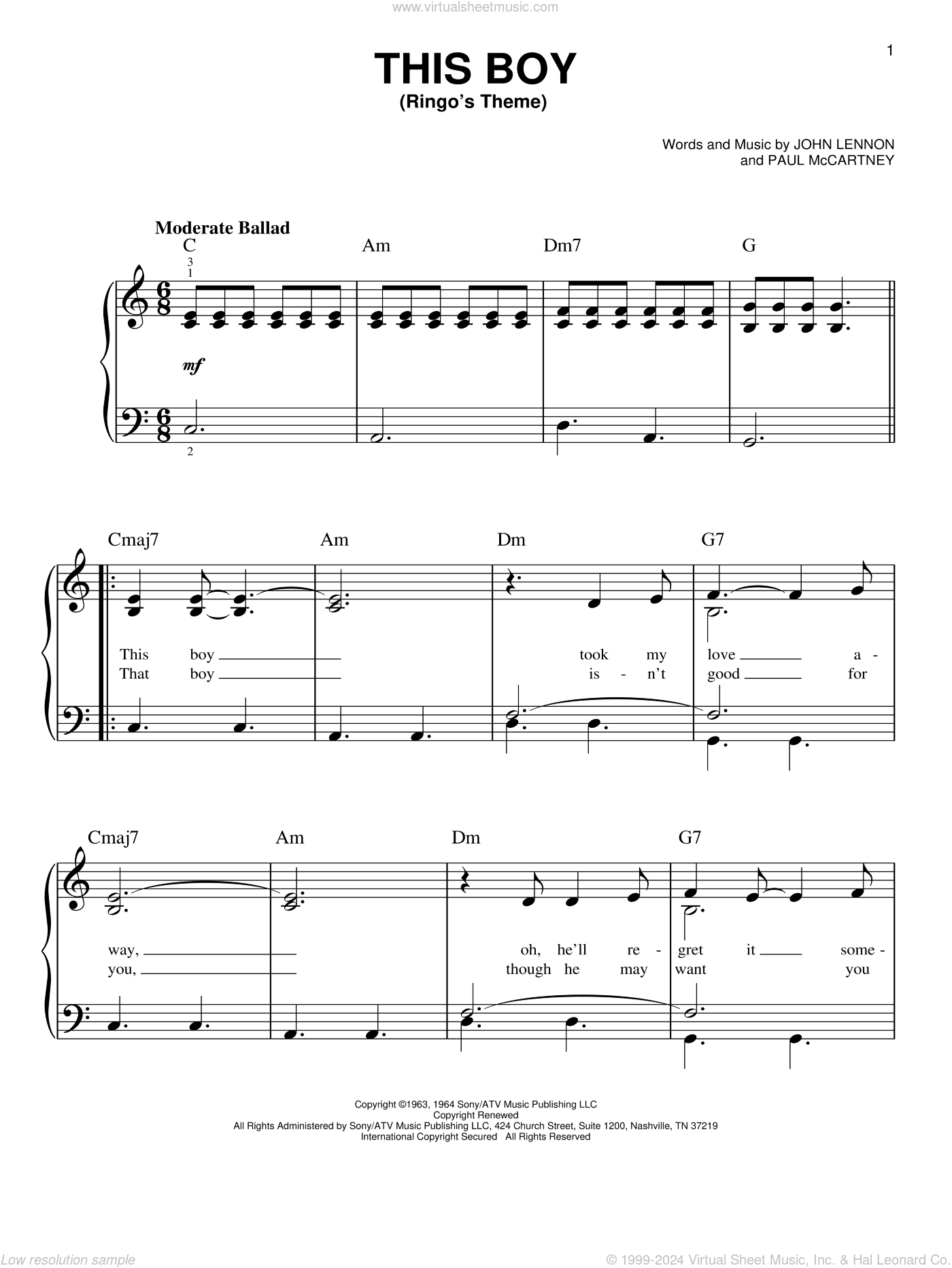 This Boy (Ringo's Theme)