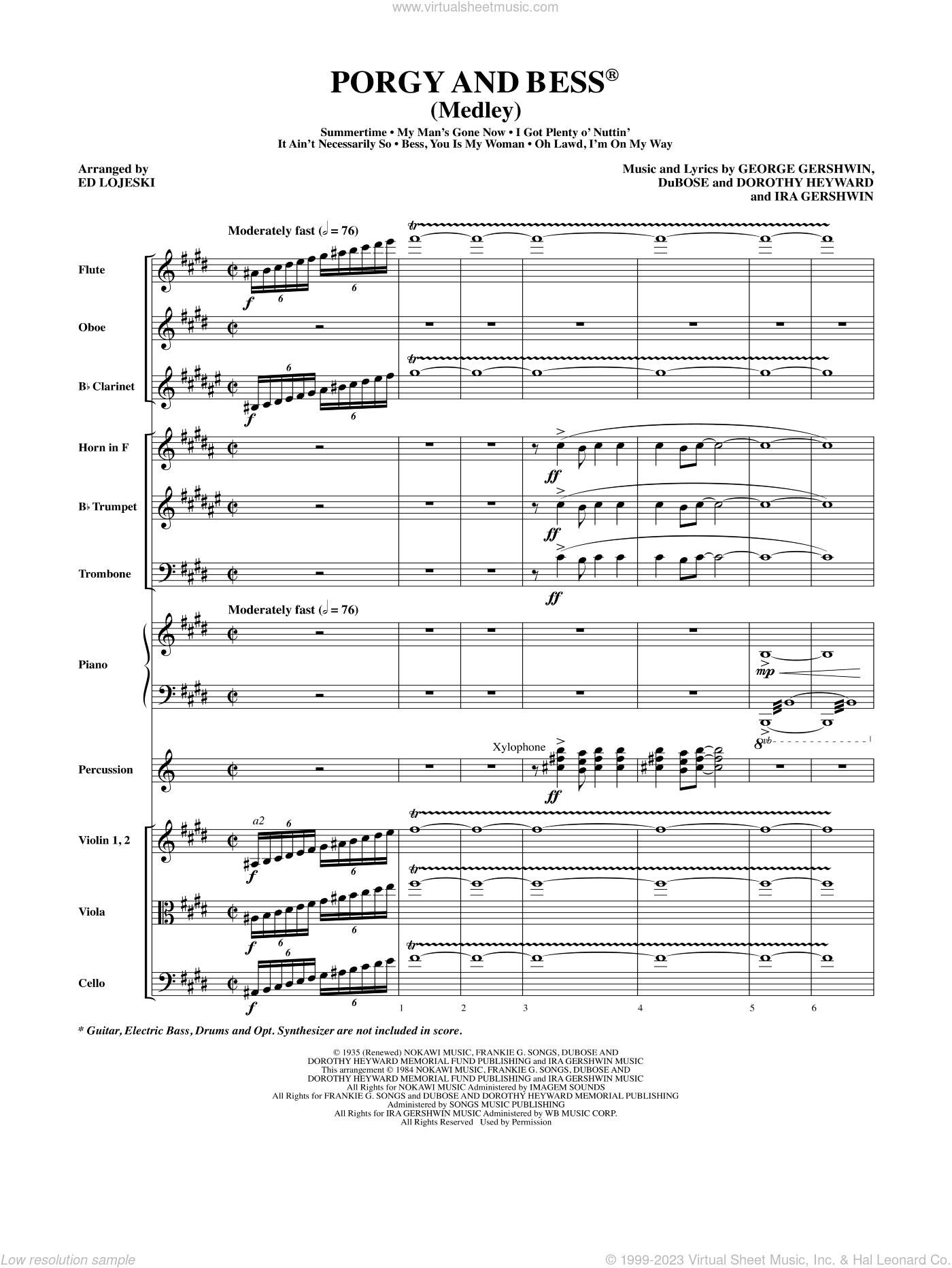 Porgy and Bess (Medley)