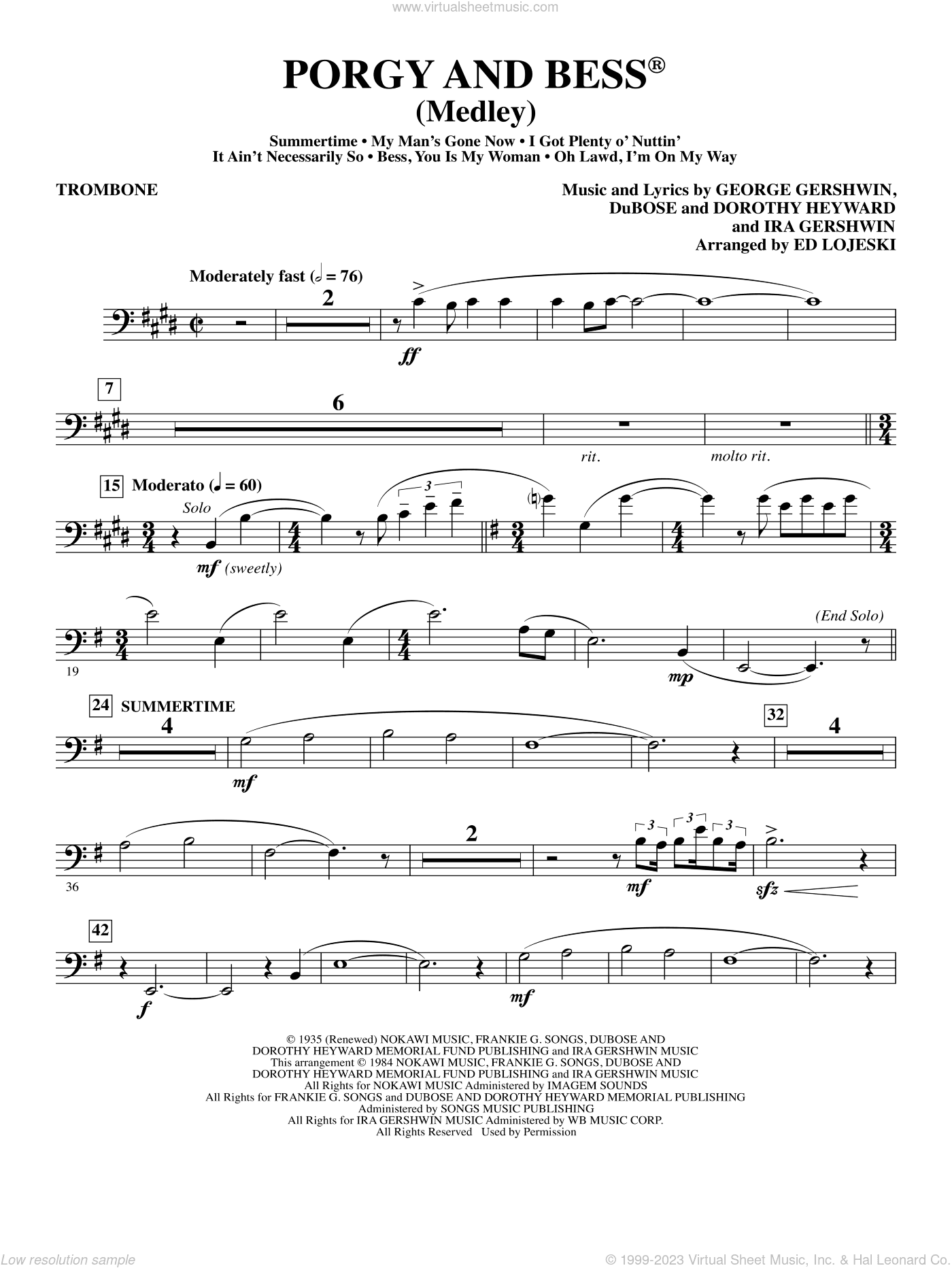 Porgy and Bess (Medley)