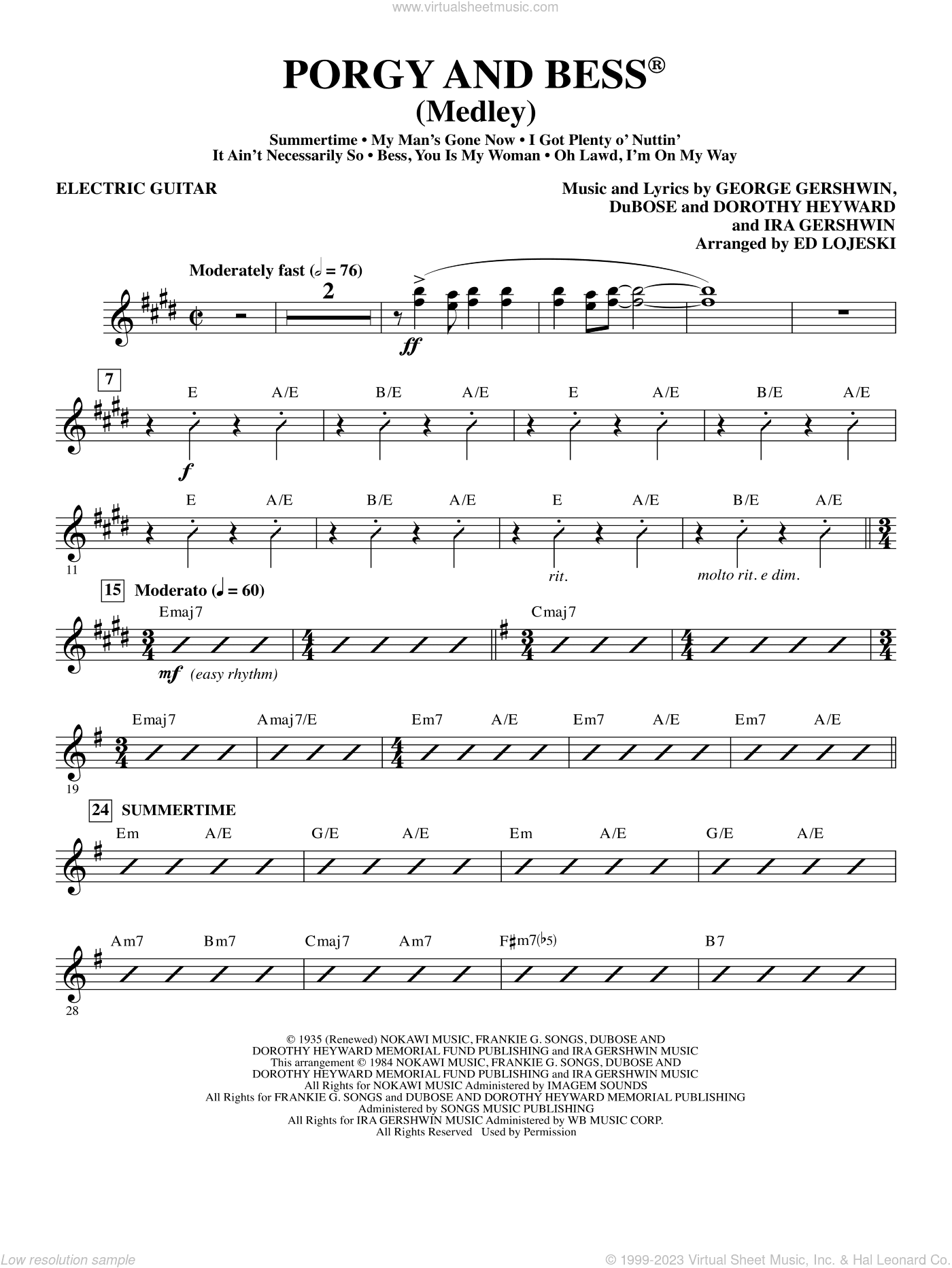 Porgy and Bess (Medley)