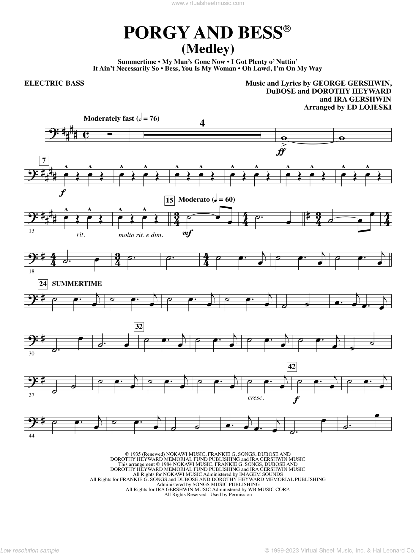 Porgy and Bess (Medley)