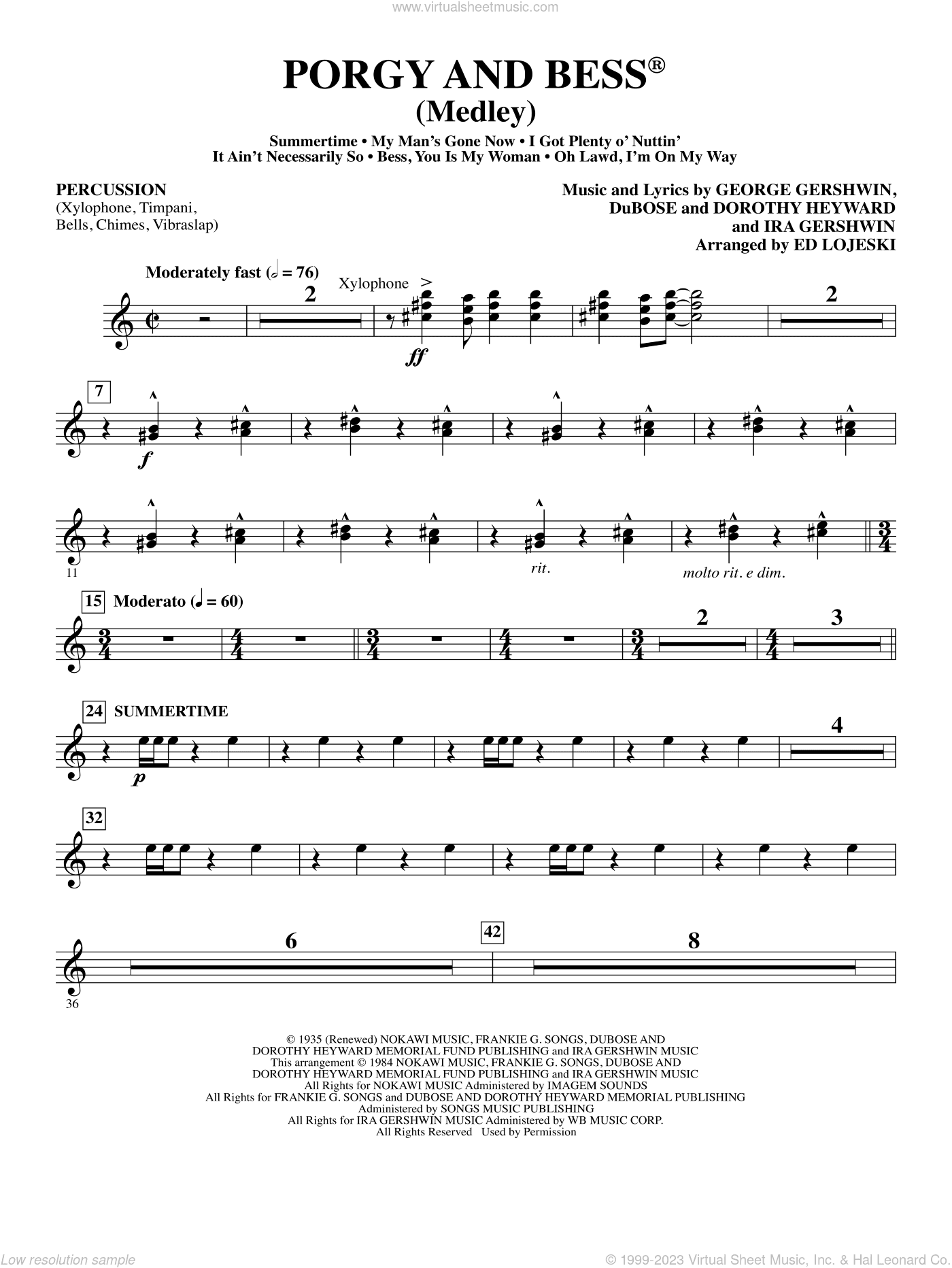 Porgy and Bess (Medley)