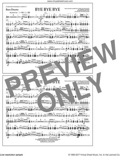 Bye Bye Bye (arr. Tom Wallace)