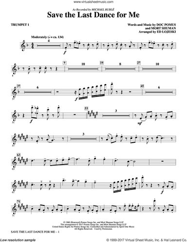 Save the Last Dance for Me (arr. Ed Lojeski)