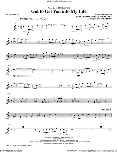 Got to Get You into My Life (arr. Kirby Shaw)