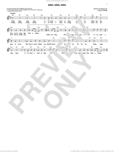 Sing, Sing, Sing
