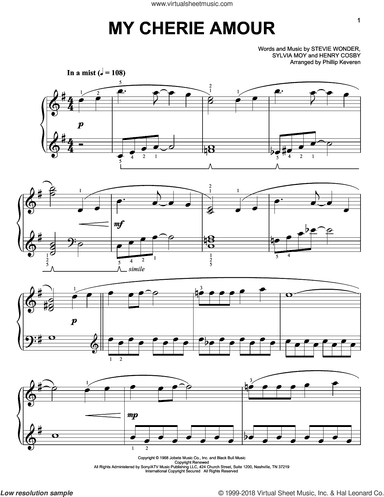 My Cherie Amour [Classical version] (arr. Phillip Keveren)