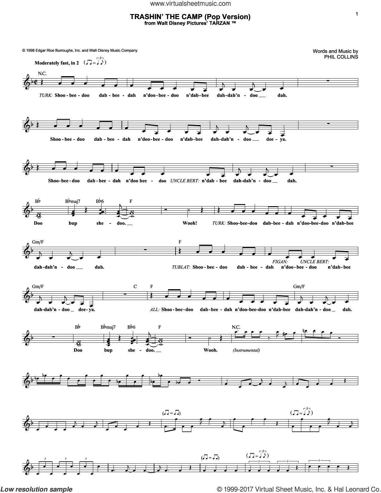 Trashin' The Camp (Pop Version) (from Tarzan)