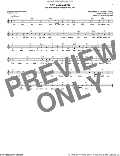 Toyland March (from Babes In Toyland)