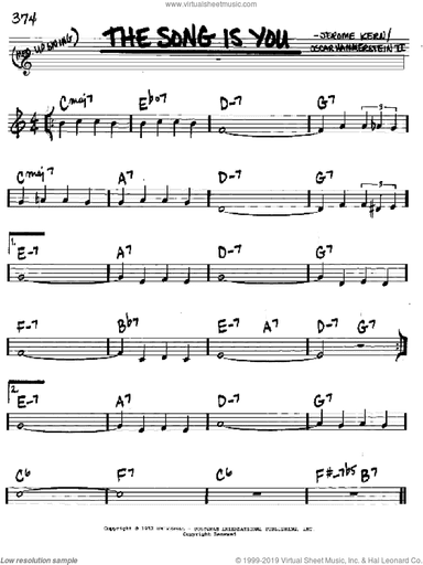 The Song Is You