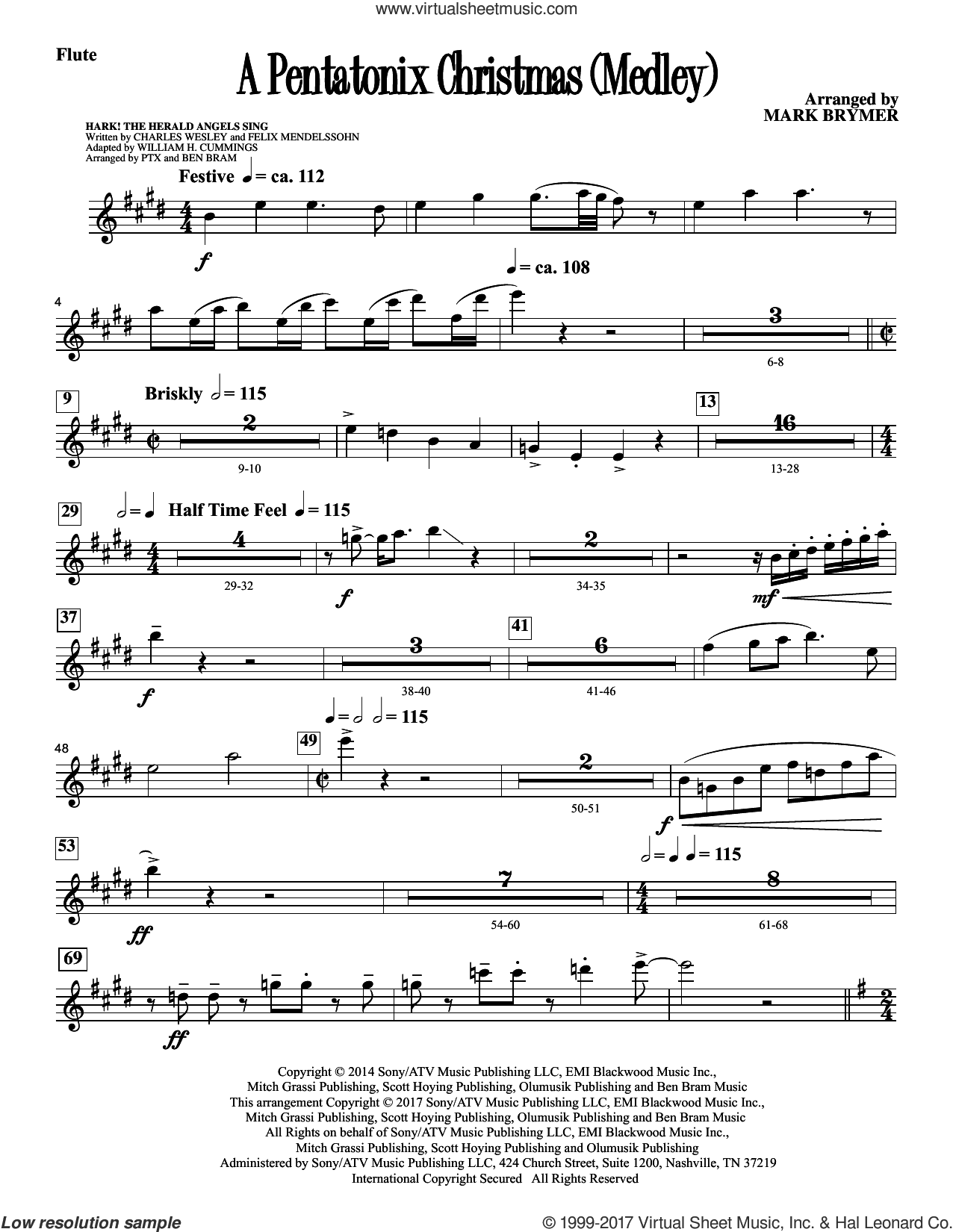 A Pentatonix Christmas (Medley) (arr. Mark Brymer)