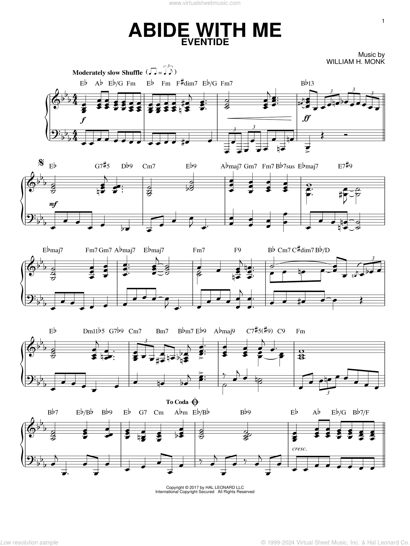 Abide With Me [Jazz version]