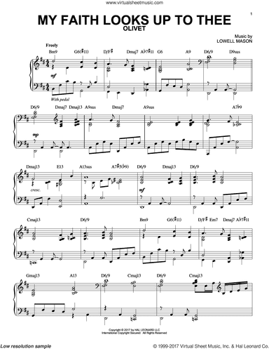 My Faith Looks Up To Thee [Jazz version]