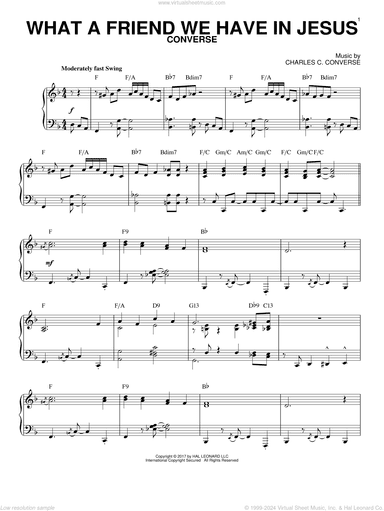 What A Friend We Have In Jesus [Jazz version] (arr. Brent Edstrom)