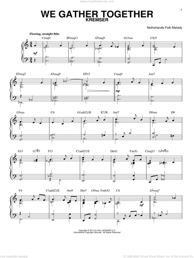 We Gather Together [Jazz version]