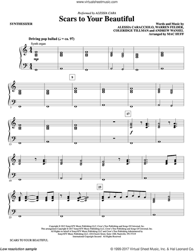 Scars to Your Beautiful (arr. Mac Huff) (complete set of parts)