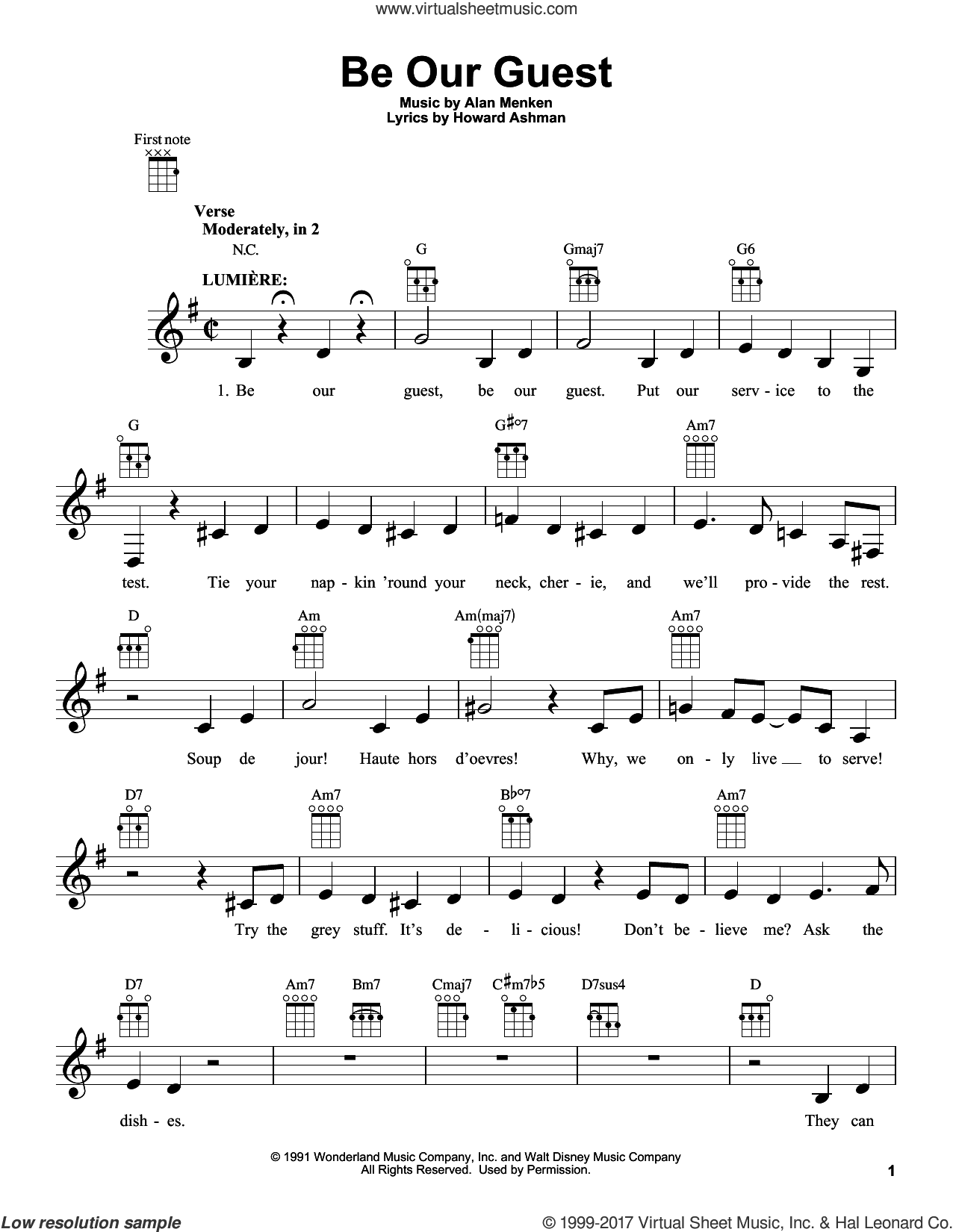 Be Our Guest (from Beauty And The Beast)