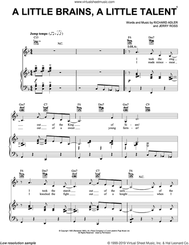 A Little Brains, A Little Talent (from Damn Yankees)
