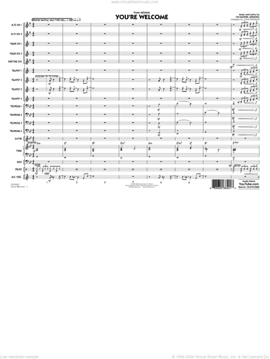 You're Welcome (from Moana) (arr. John Wasson)