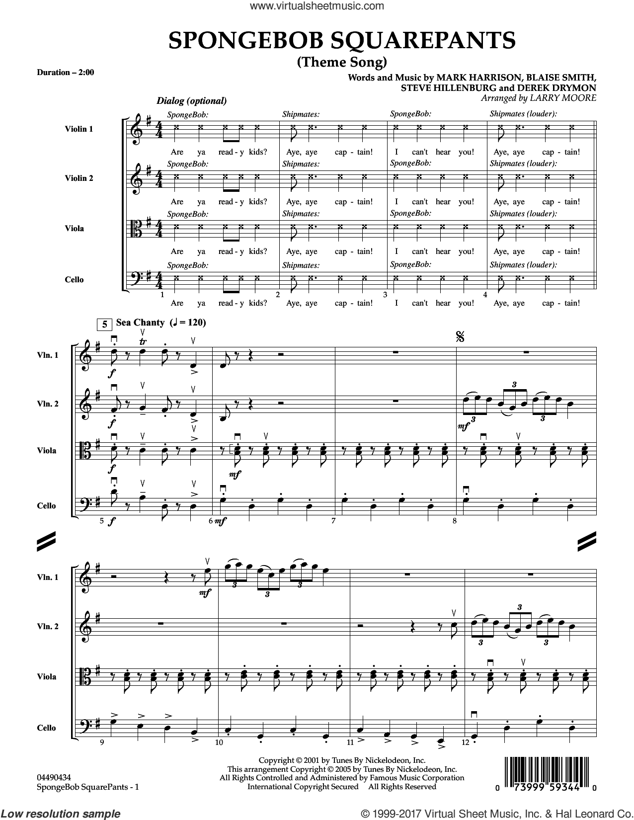 SpongeBob SquarePants (Theme Song) (COMPLETE)