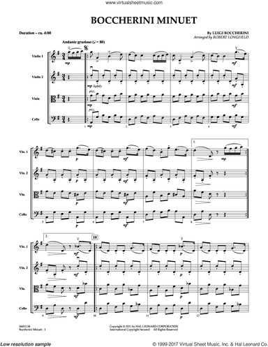 Boccherini Minuet (COMPLETE)
