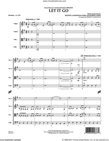 Let It Go (from Frozen) (COMPLETE)
