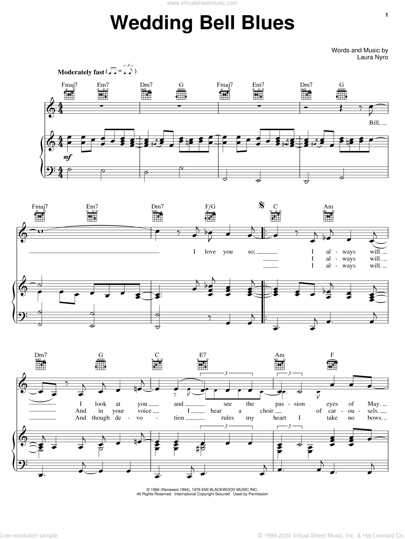 Wedding Bell Blues