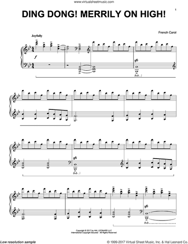 Ding Dong! Merrily On High! (arr. John Leavitt)
