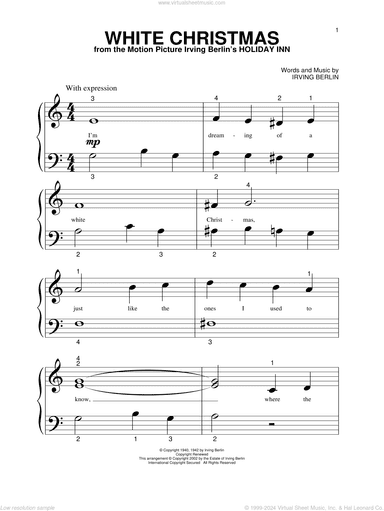 White Christmas, (beginner)