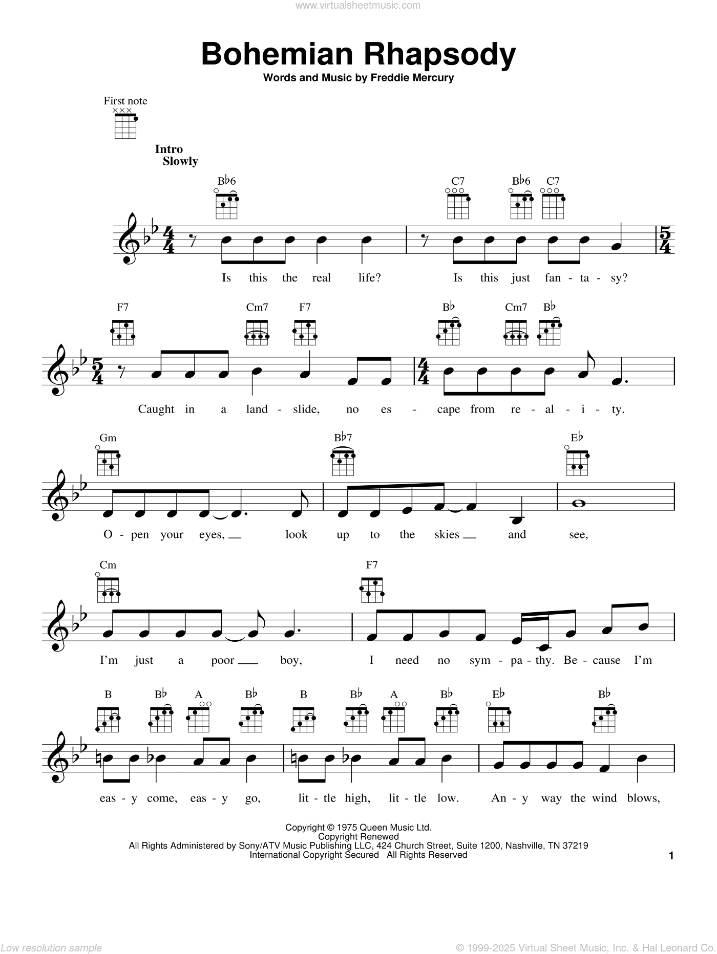 Bohemian Rhapsody (arr. Jake Shimabukuro)