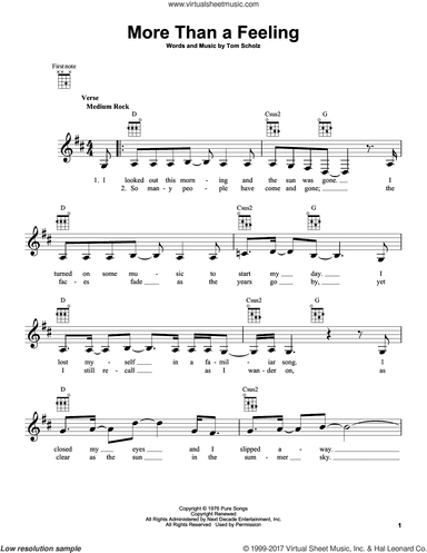 More Than A Feeling