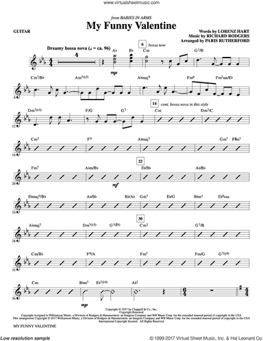 My Funny Valentine (complete set of parts)