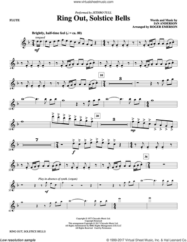Ring Out, Solstice Bells (complete set of parts)