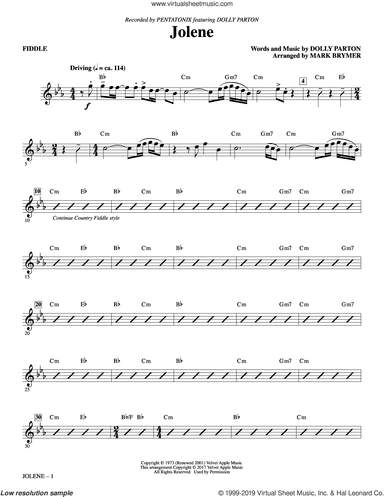 Jolene (feat. Dolly Parton) (arr. Mark Brymer)