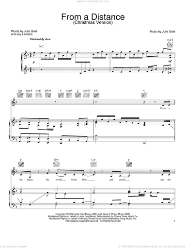 From A Distance (Christmas Version)