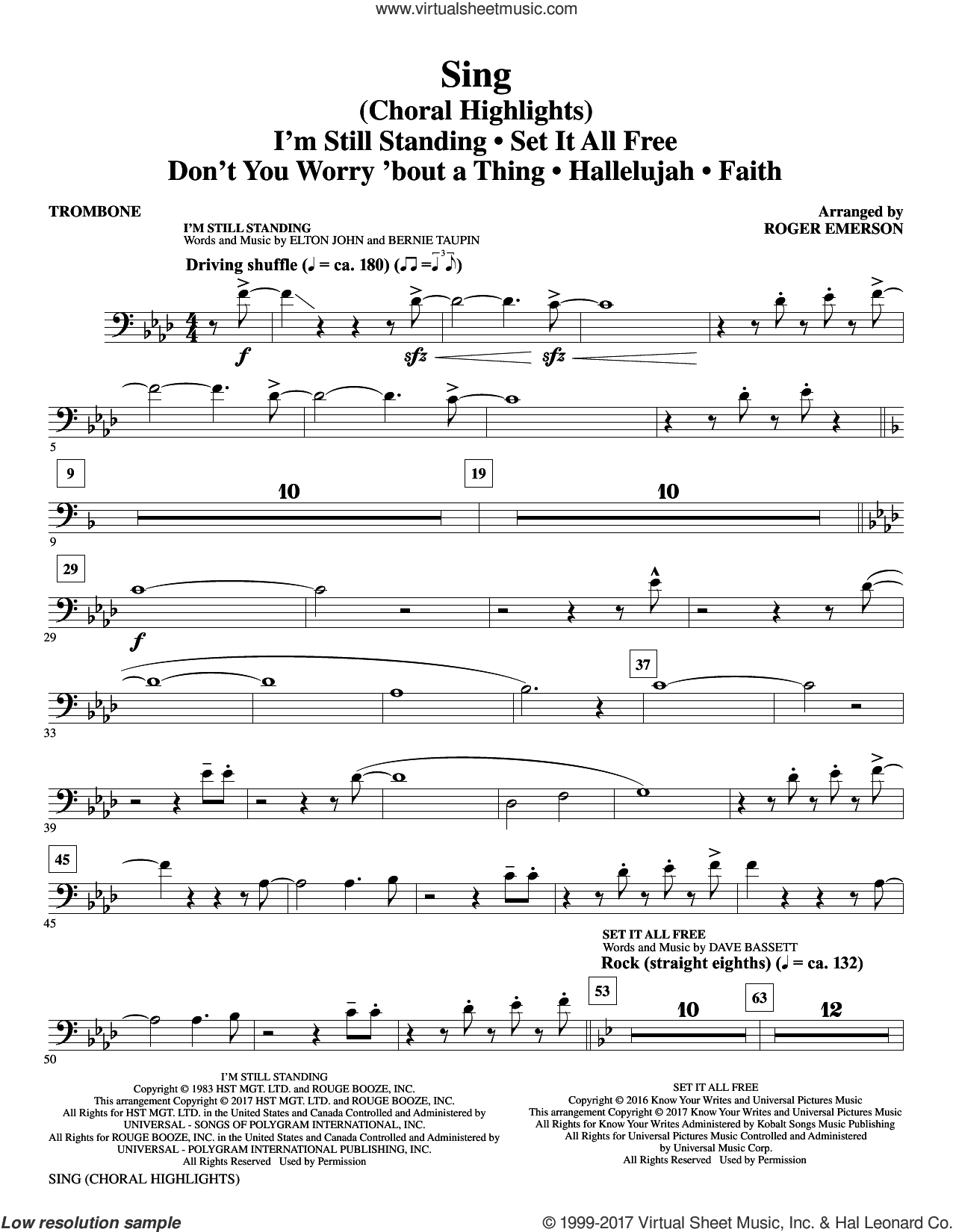 Sing (Choral Highlights)