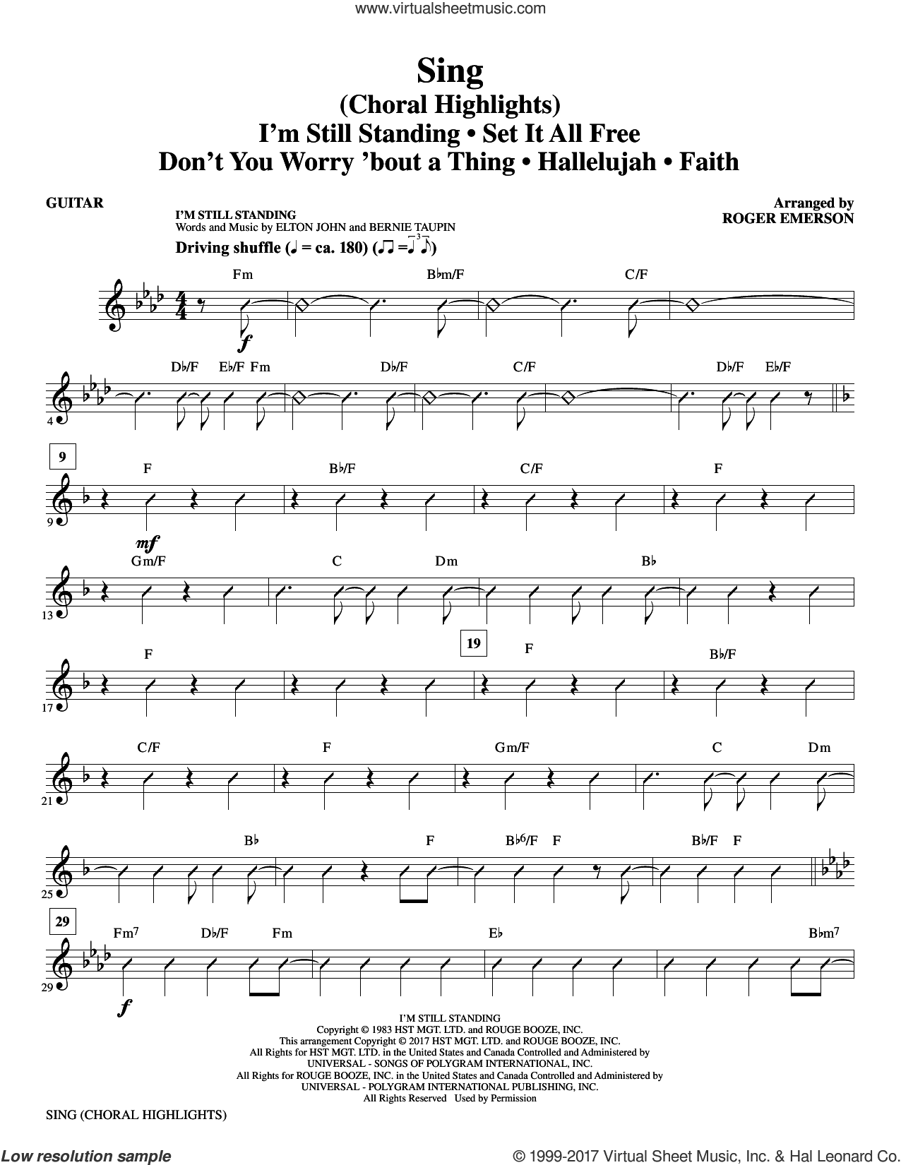 Sing (Choral Highlights)
