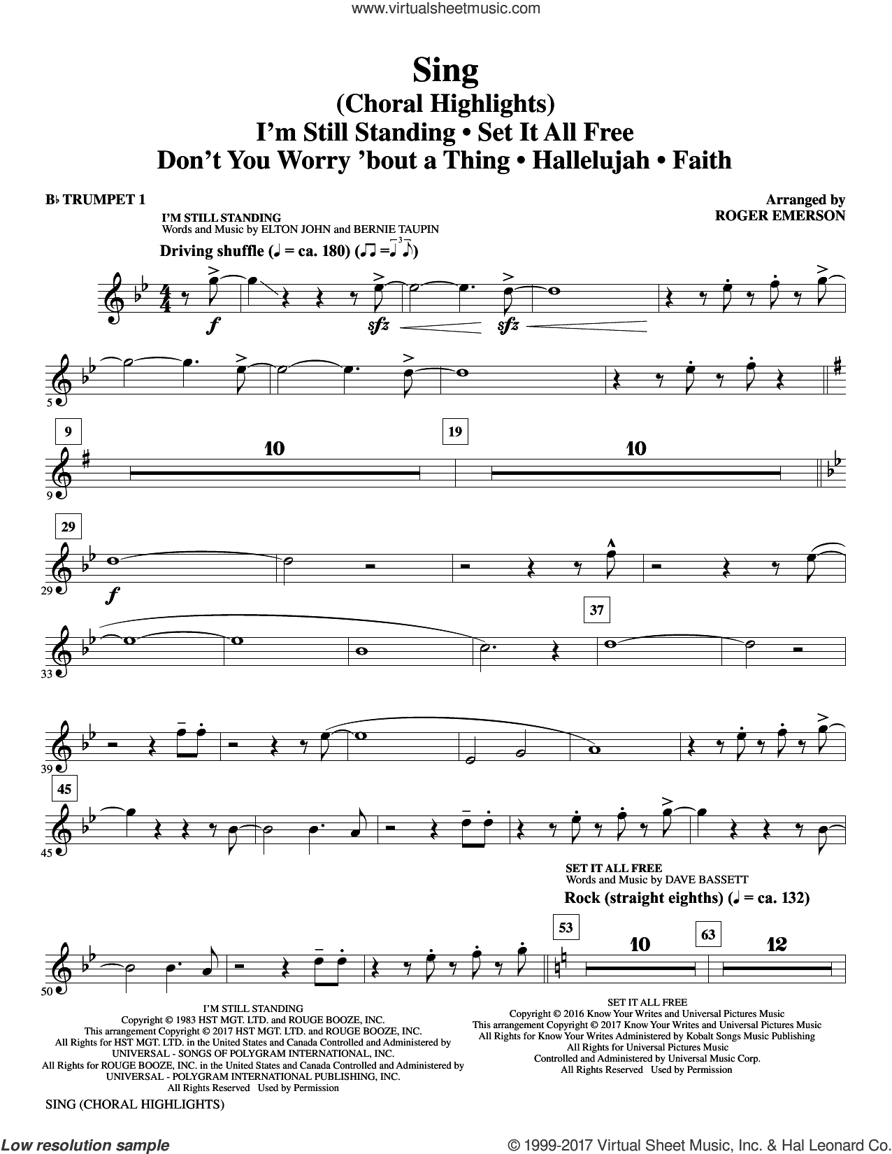 Sing (complete set of parts)