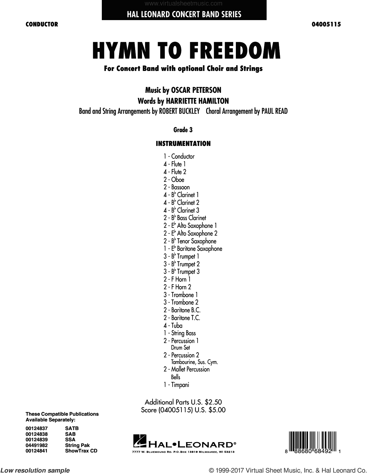 Hymn to Freedom (COMPLETE)