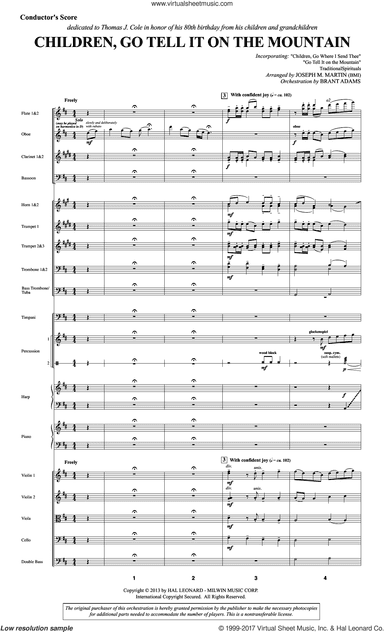 Children, Go Tell It on the Mountain (COMPLETE)