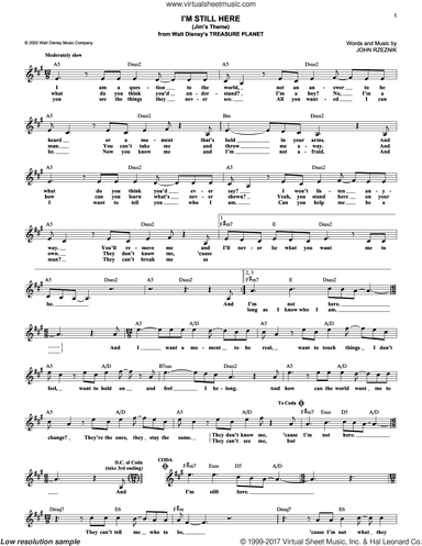 I'm Still Here (Jim's Theme)