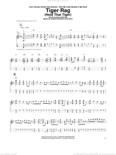 Tiger Rag (Hold That Tiger)